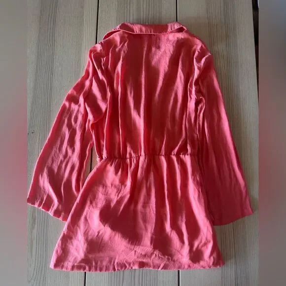 Free People Simone Blazer Wrap Dress in Pink - Size M - Picture 5 of 9